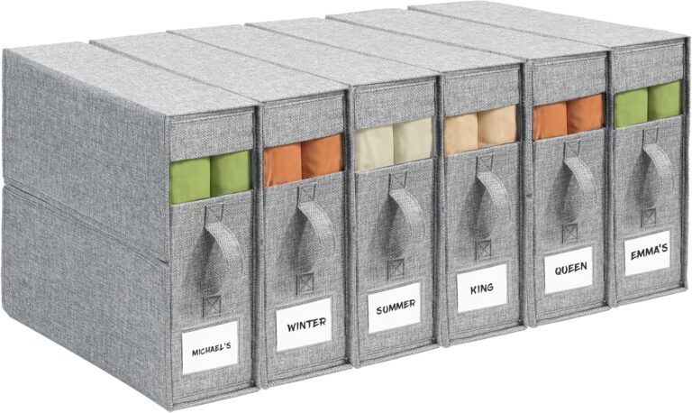 Sheet Organizer: 6 Ultimate Steps For Easy King/Queen Size Linen Storage 2026 7 91xCuf7xIhL. AC SL1500 SmarterHomeCo