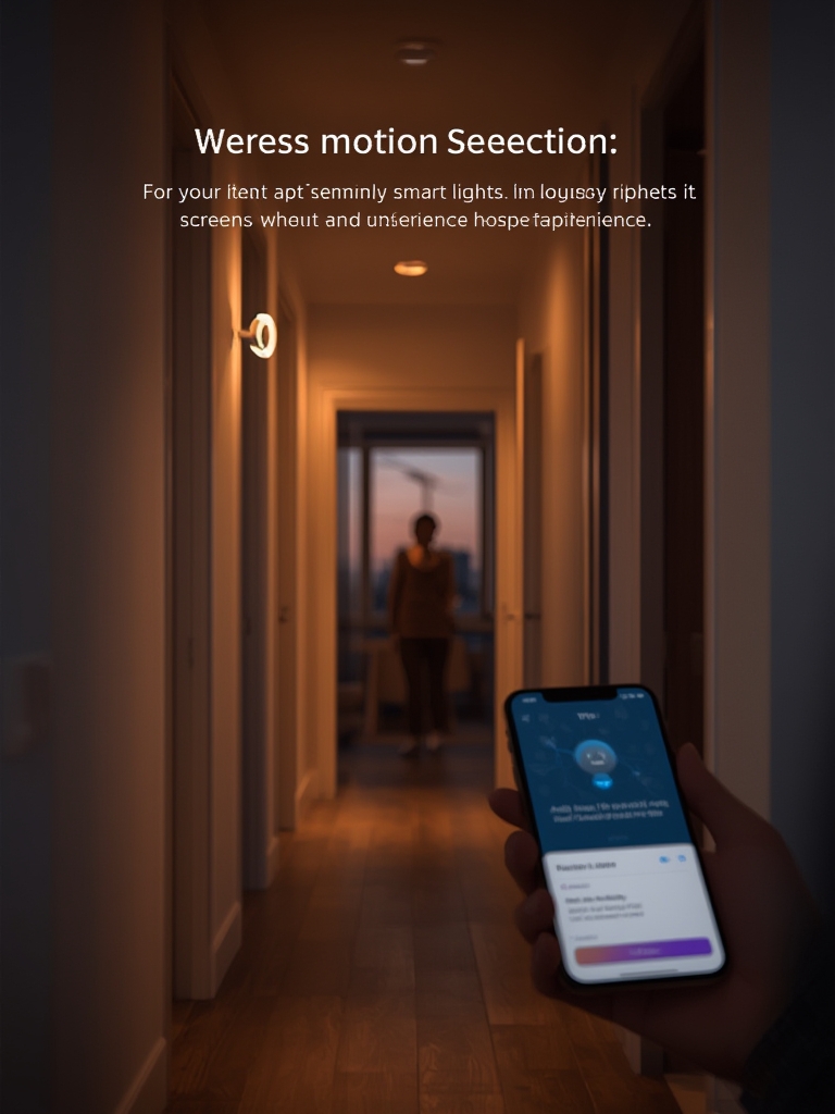 motion sensor in action