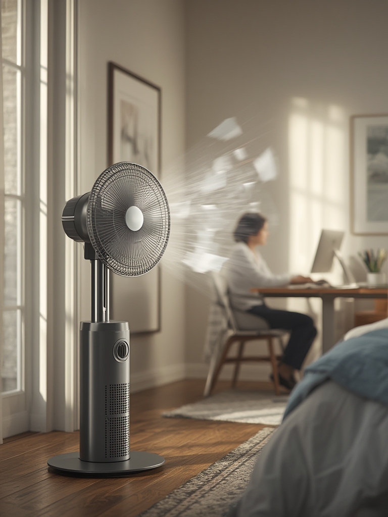 Pedestal Fan: 7 Ultimate Checklist For Best Air Circulation In 2026 2 pedestal fan in action