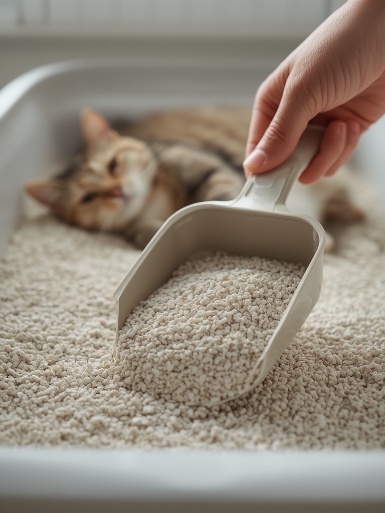 probiotic litter in action