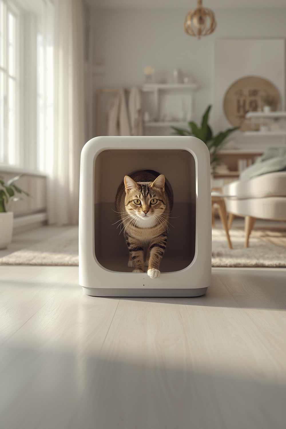 cat litter product view