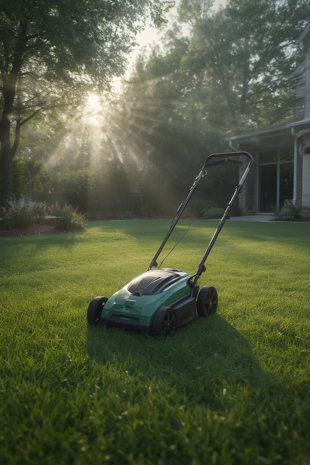 cordless mower product view