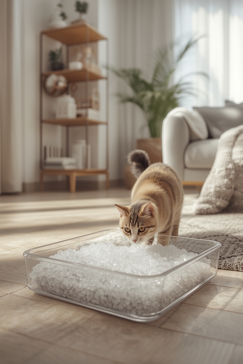 crystal litter product view