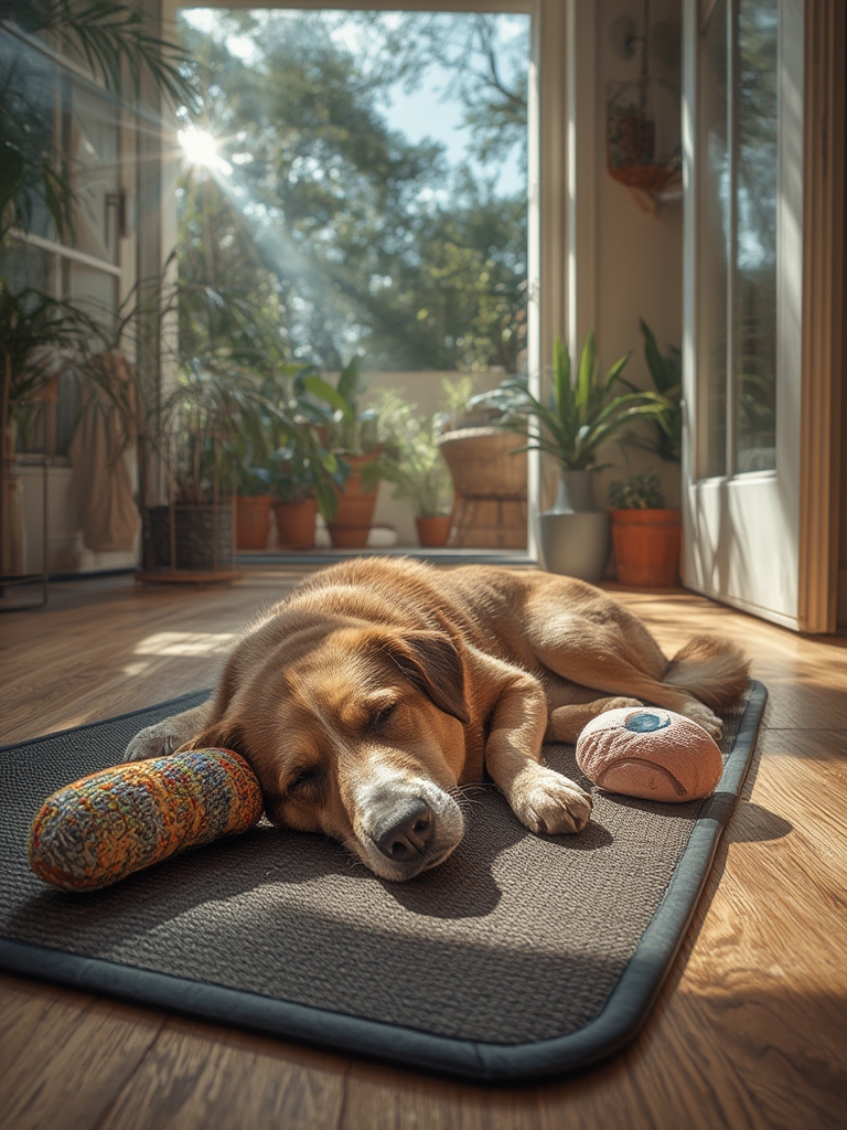 dog cooling mat for summer - Illustration 3