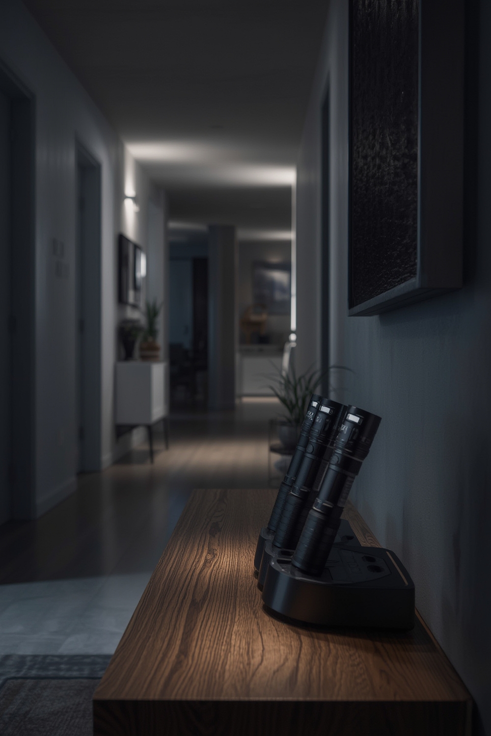 emergency flashlight product view