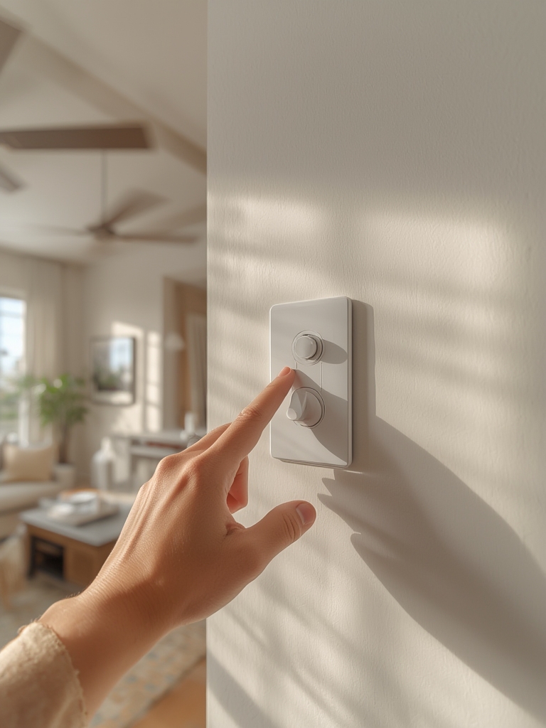 ceiling fan in action