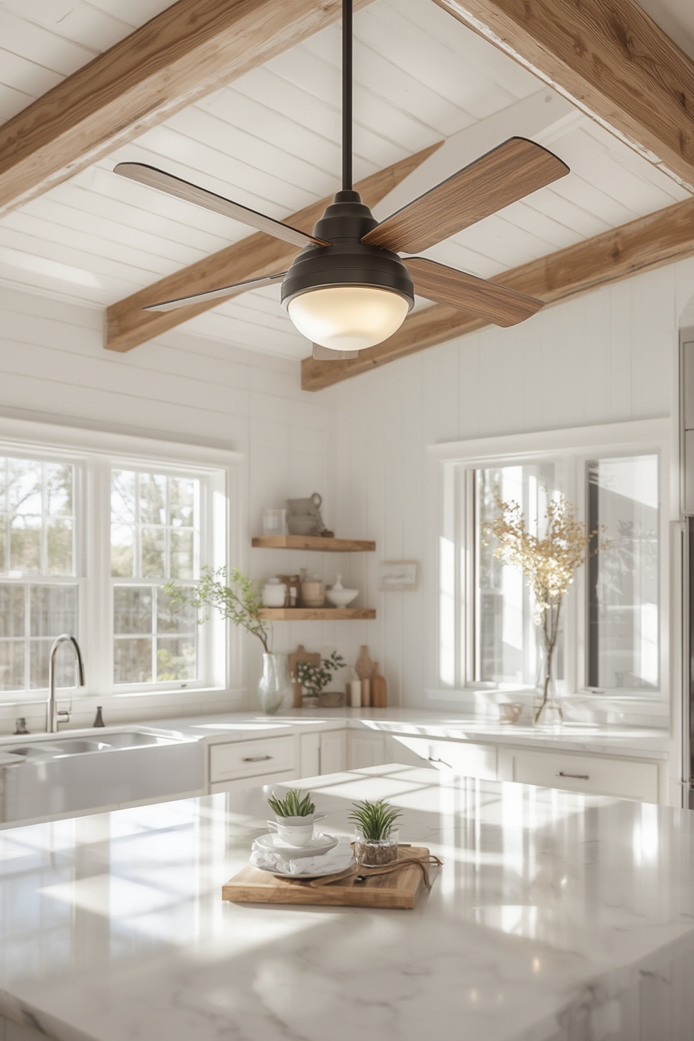 farmhouse fan product view