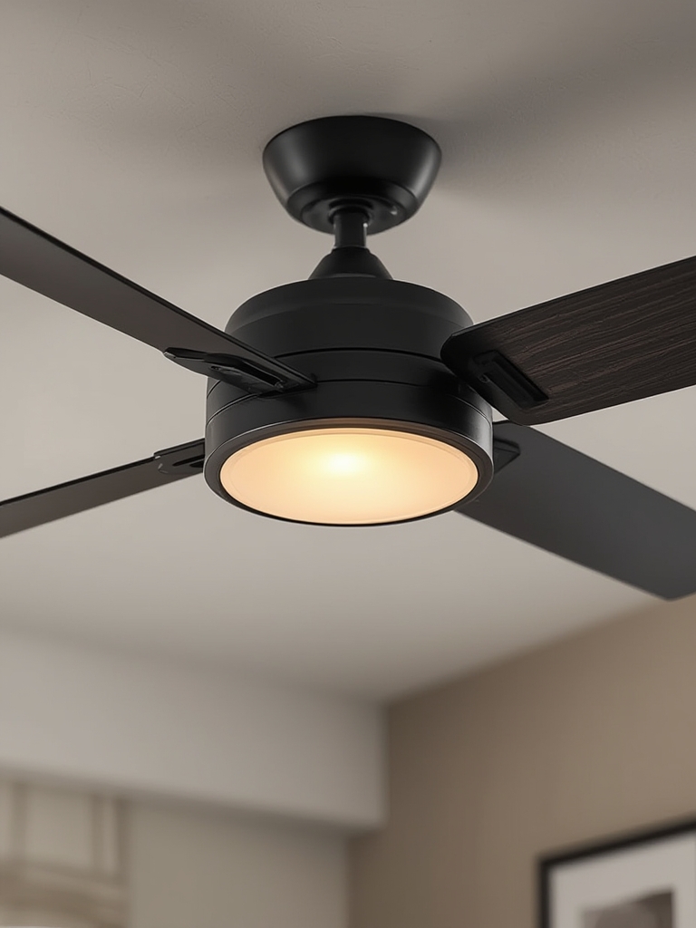 ceiling fan in action