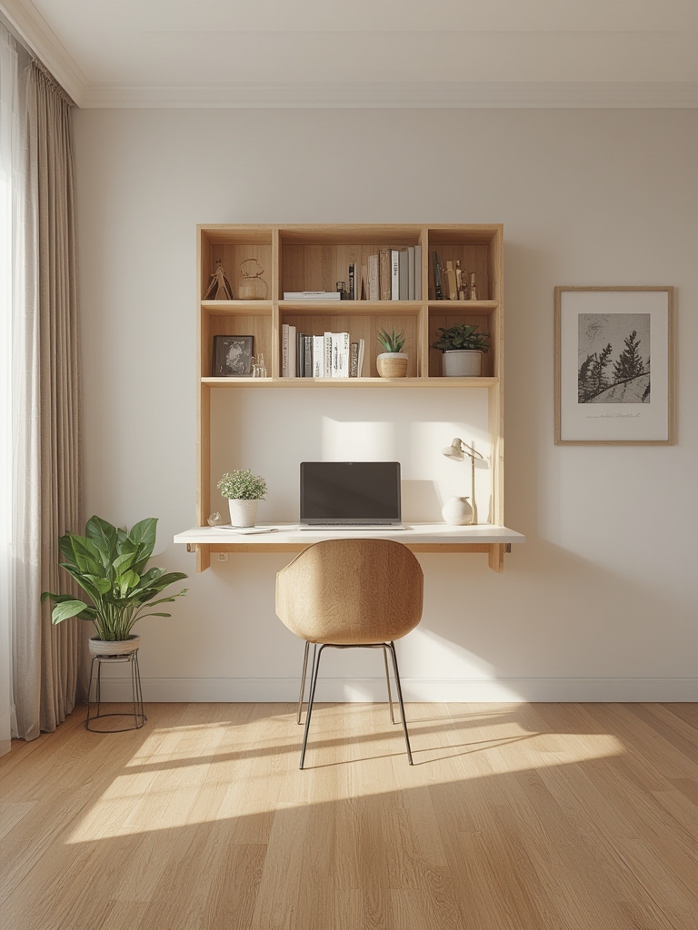 foldable wall mounted desk - Illustration 3