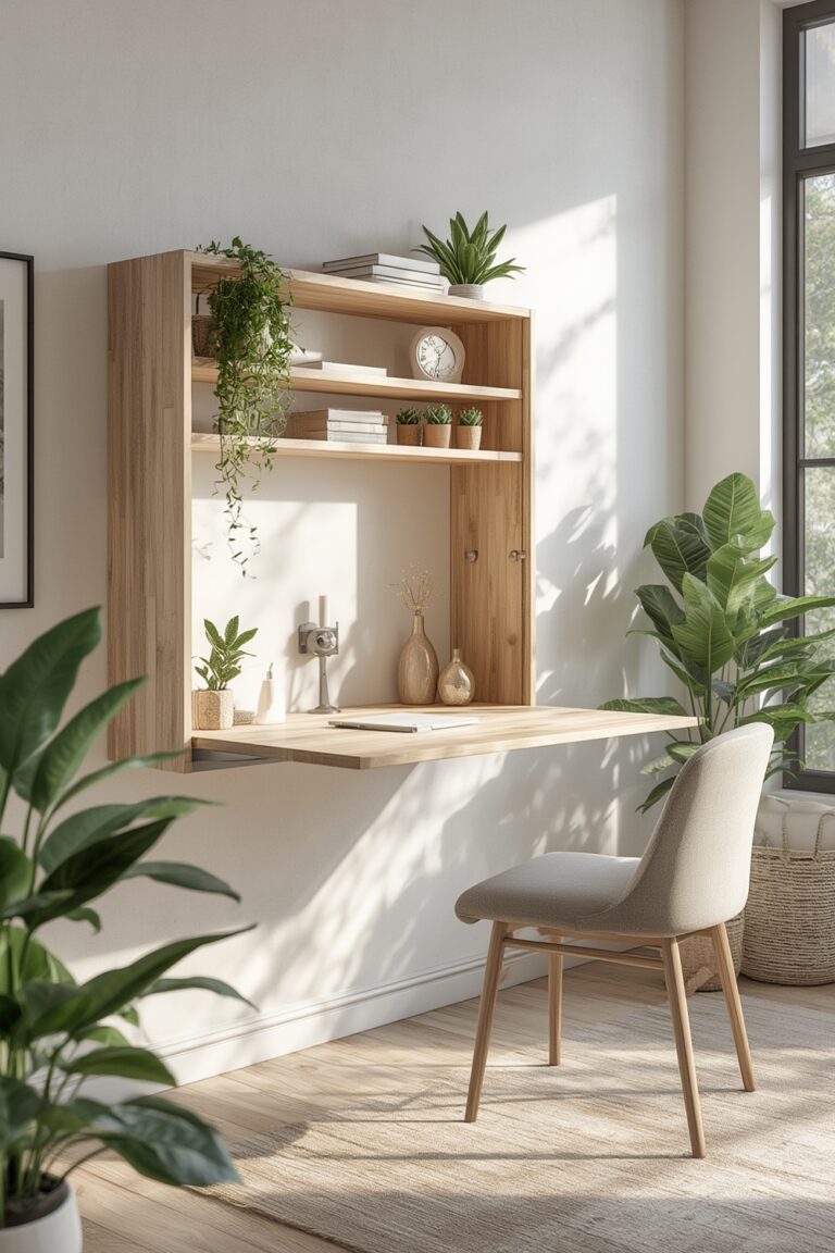 foldable wall mounted desk