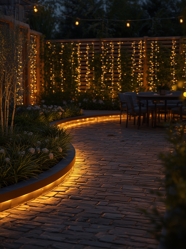 rope lights in action