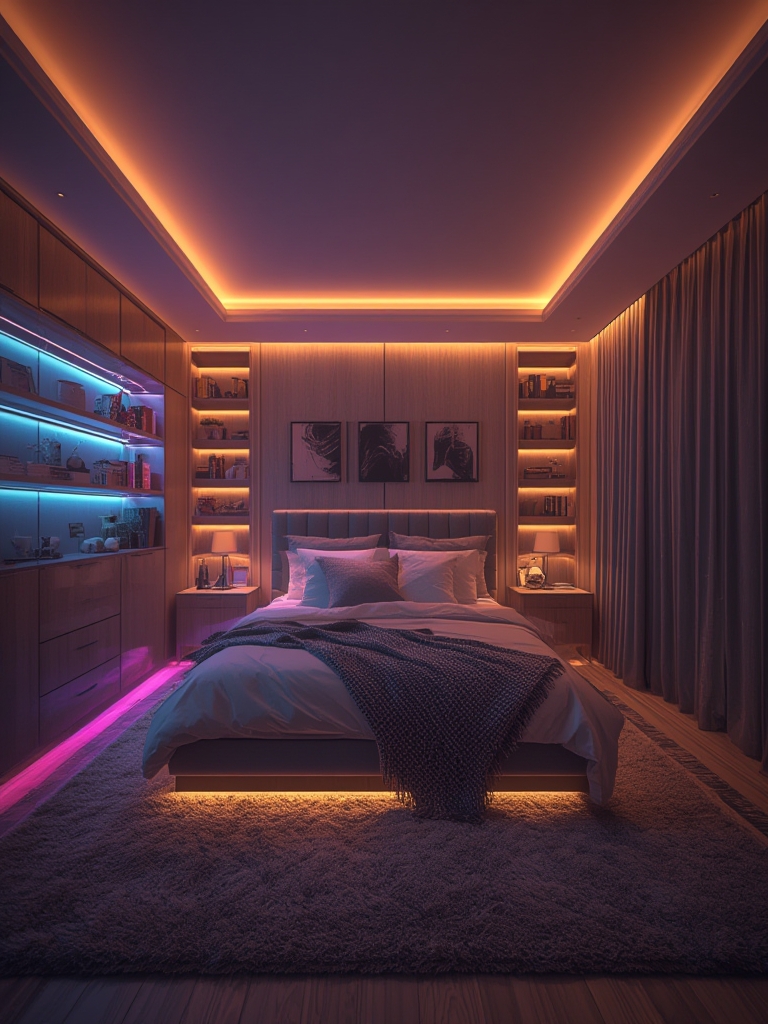 LED Strip Lights For Bedroom: 7 Amazing Ways to Create Cozy Ambiance (Proven Guide) 4 led strip lights for bedroom - Illustration 3