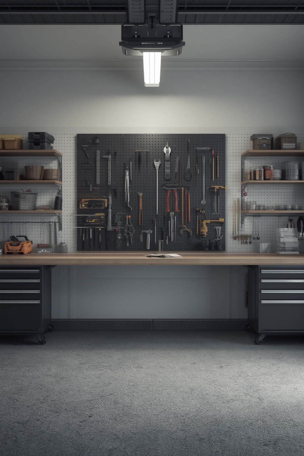 metal pegboard product view