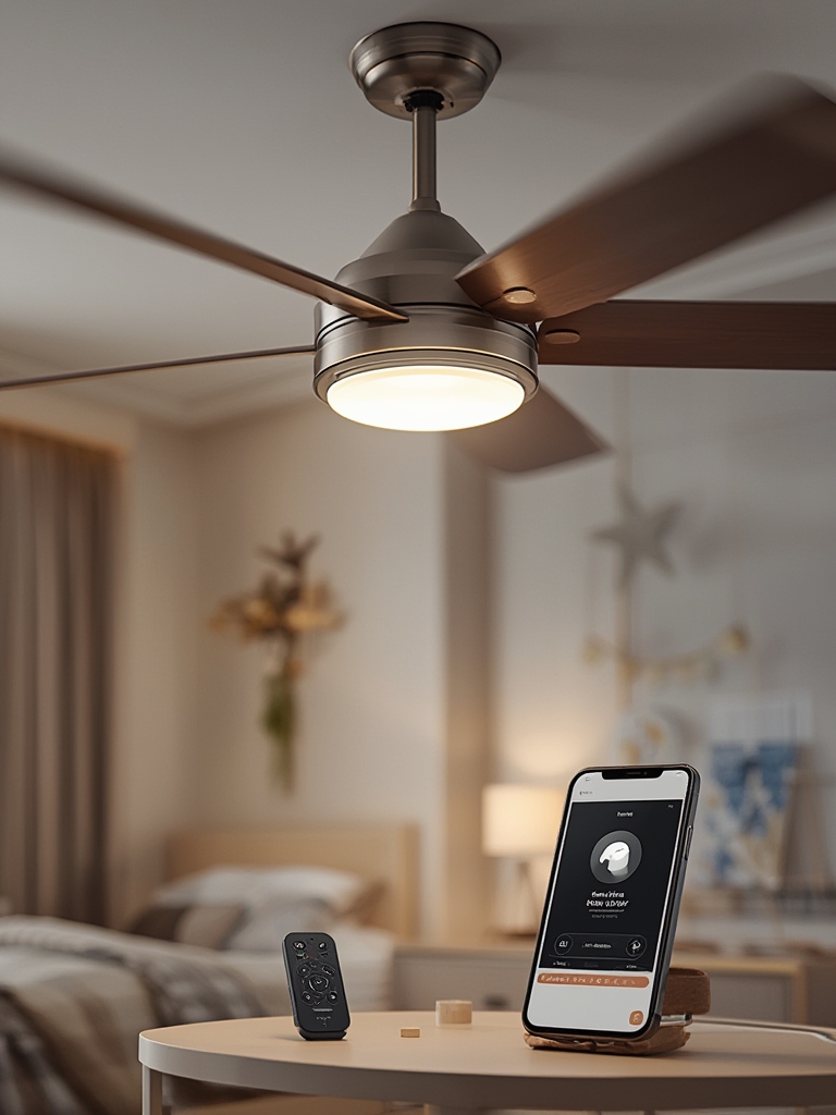 ceiling fan in action