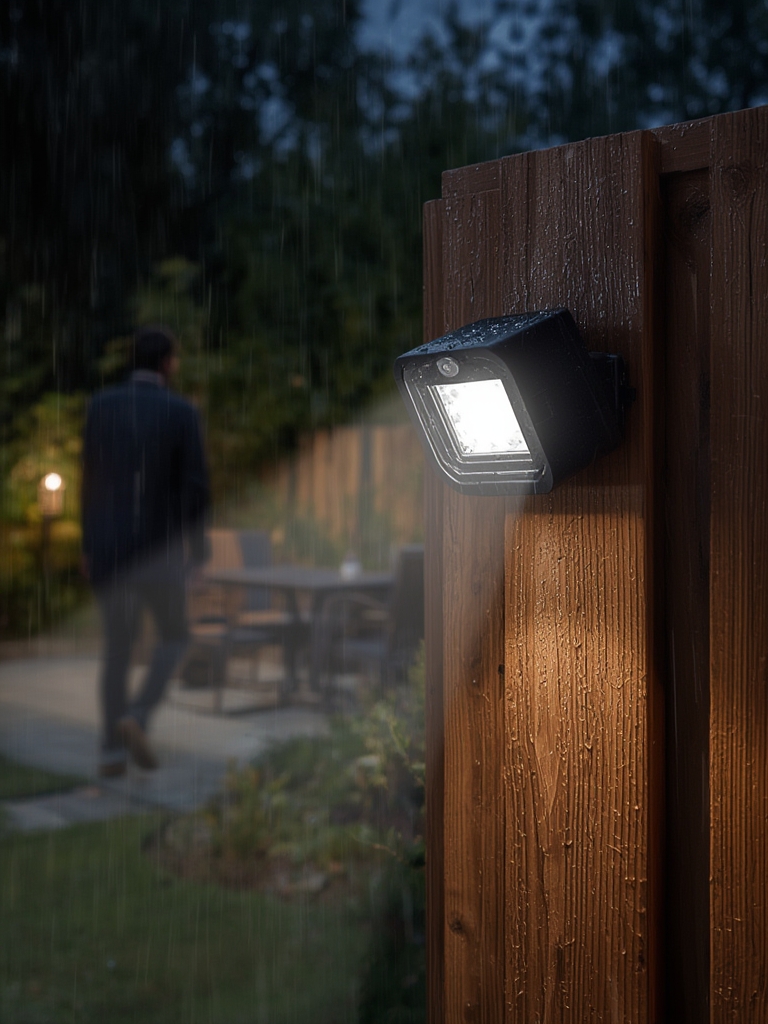 wireless spotlight in action