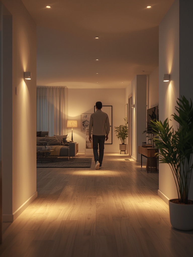 motion sensor light indoor - Illustration 2