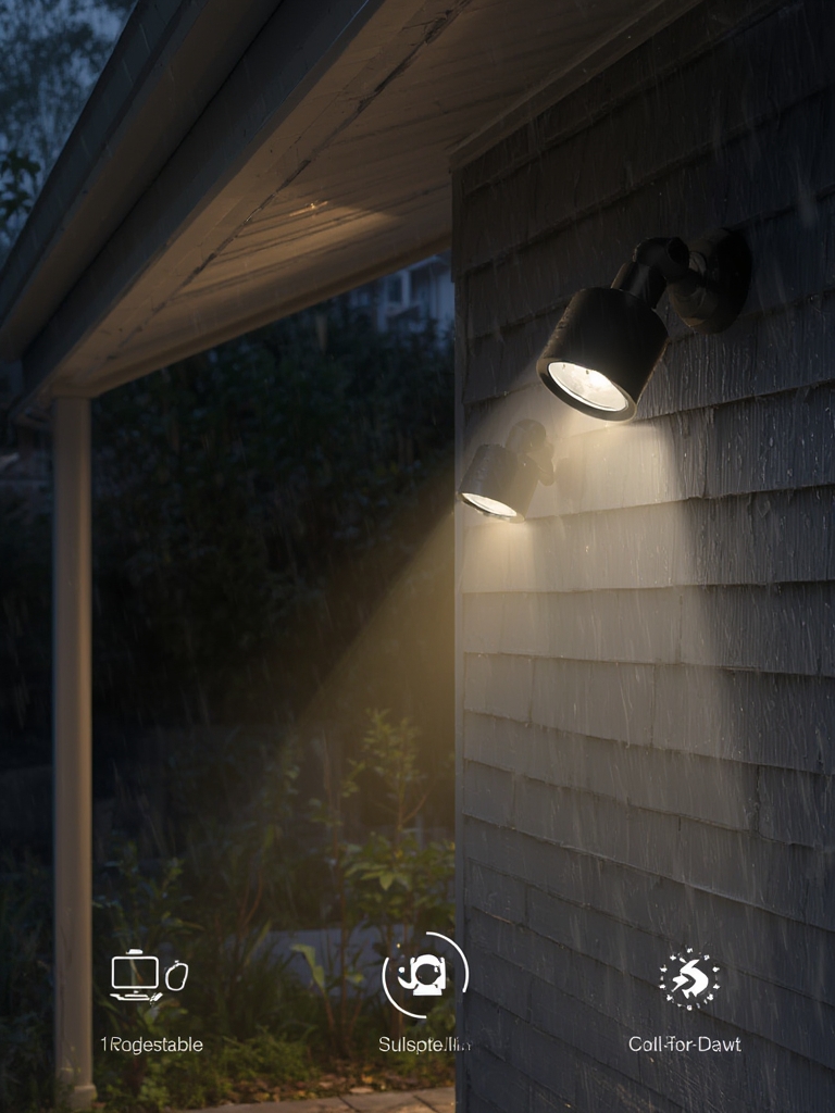 Outdoor Floodlights: 7 Ultimate Secrets for Best Lighting Solutions in 2026 2 outdoor floodlights in action