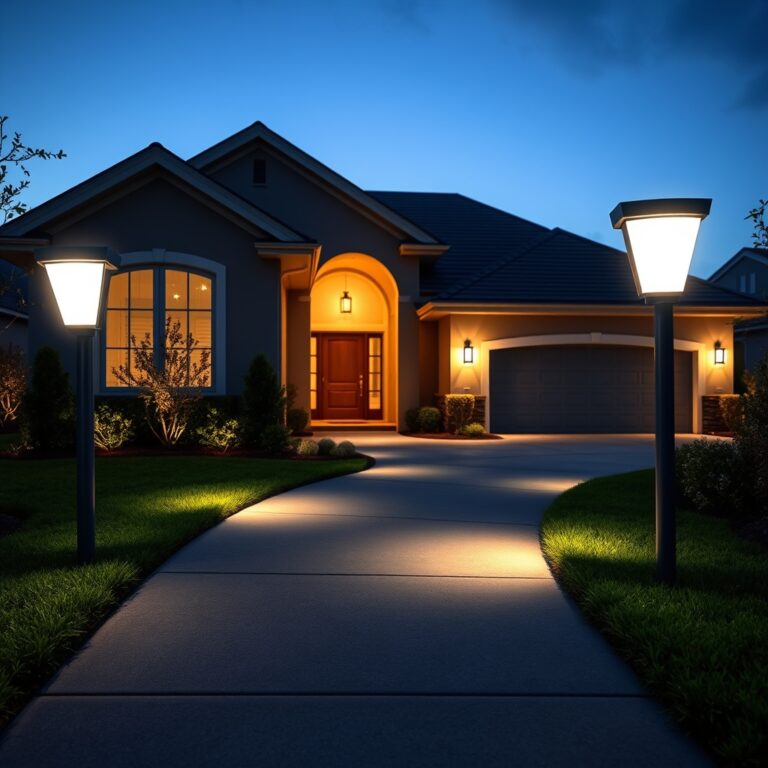 outdoor motion sensor light