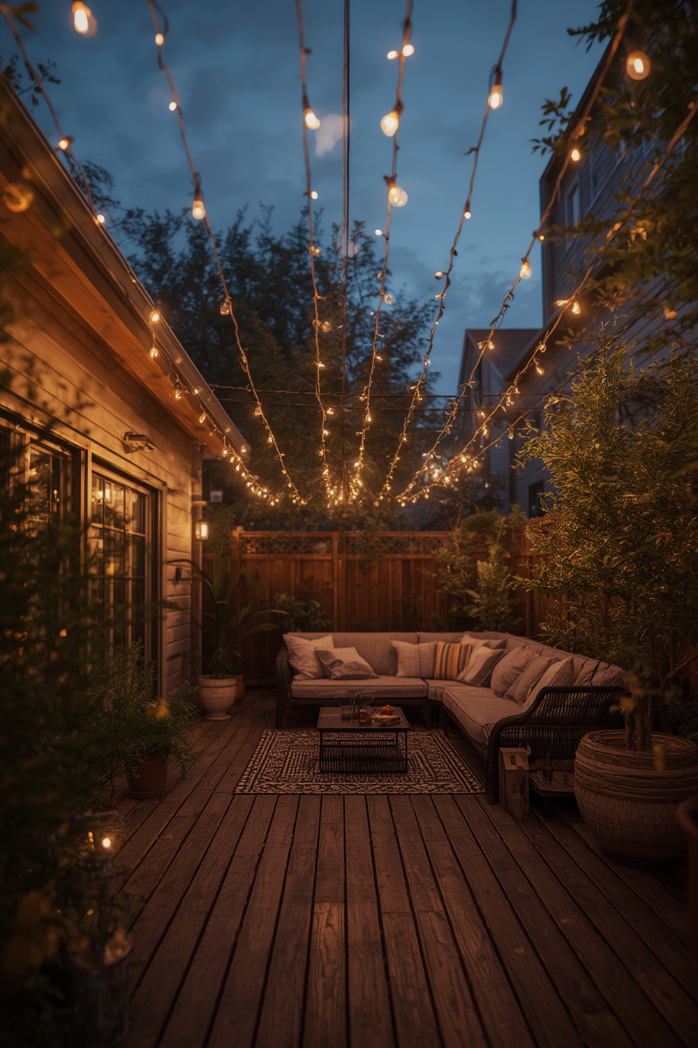 outdoor string lights patio - Illustration 1