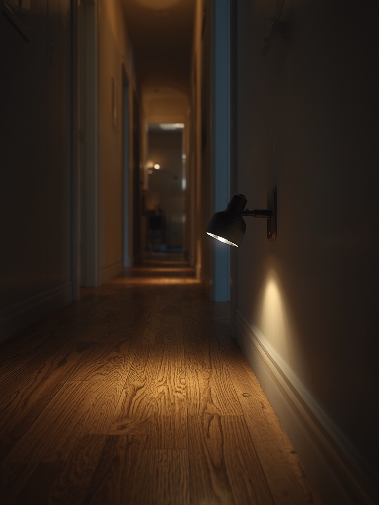 rotating nightlight in action