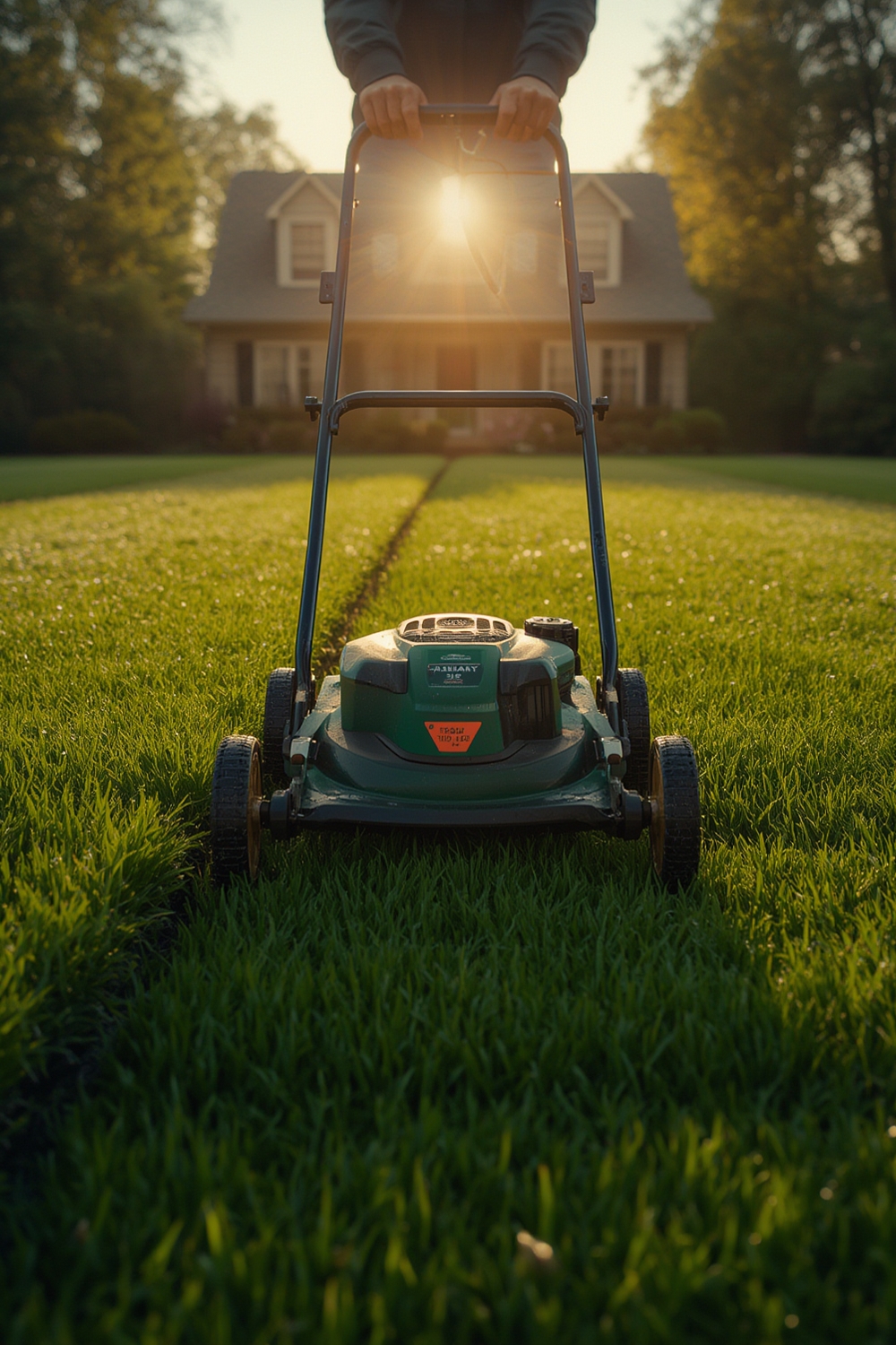 reel mower product view