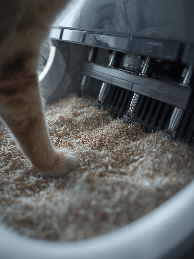 self cleaning litter box - Illustration 2