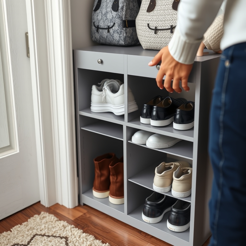 Shoe Rack Organizer For Entryway: 7 Best Ways To Instantly Organize Your Space (Expert Guide) 4 shoe rack organizer for entryway - Illustration 3