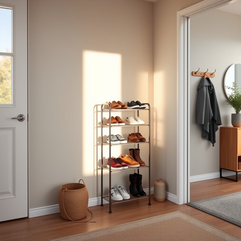 shoe rack product view