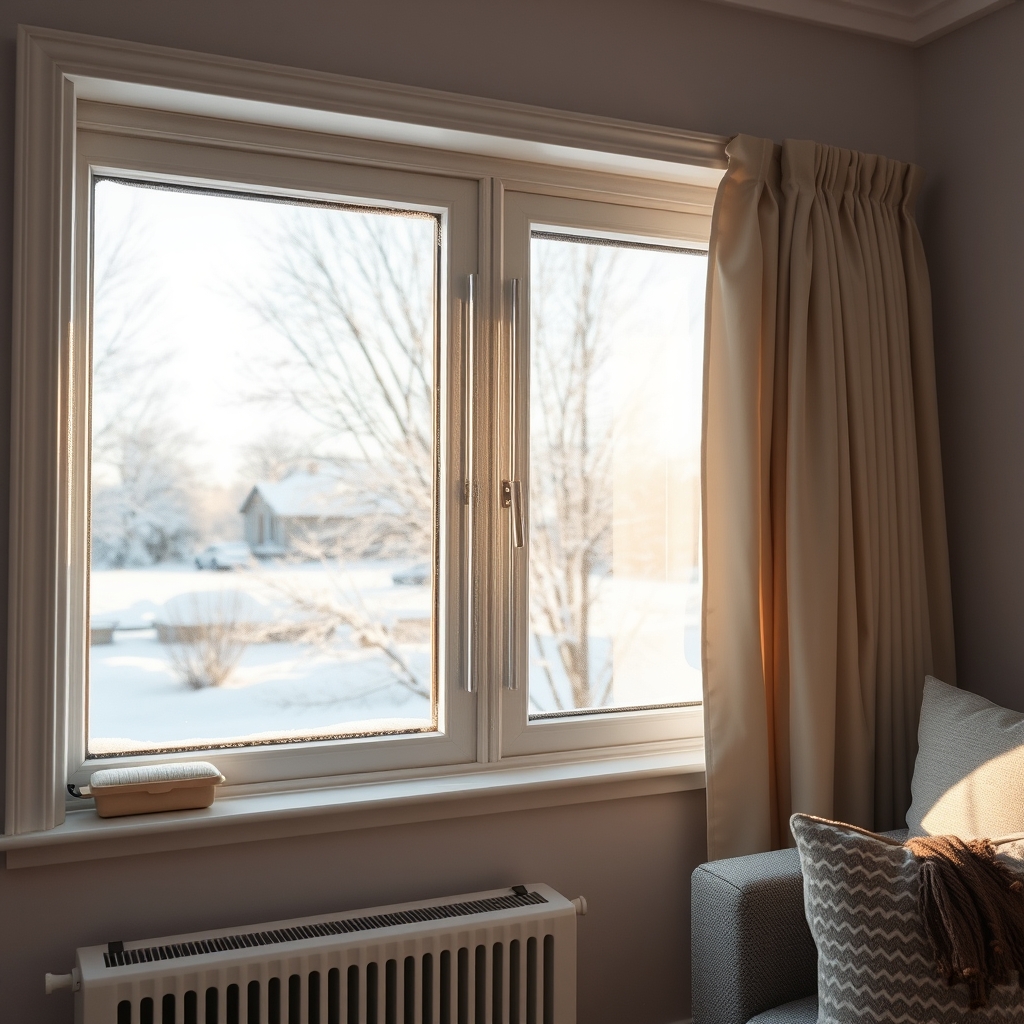 window insulation in action