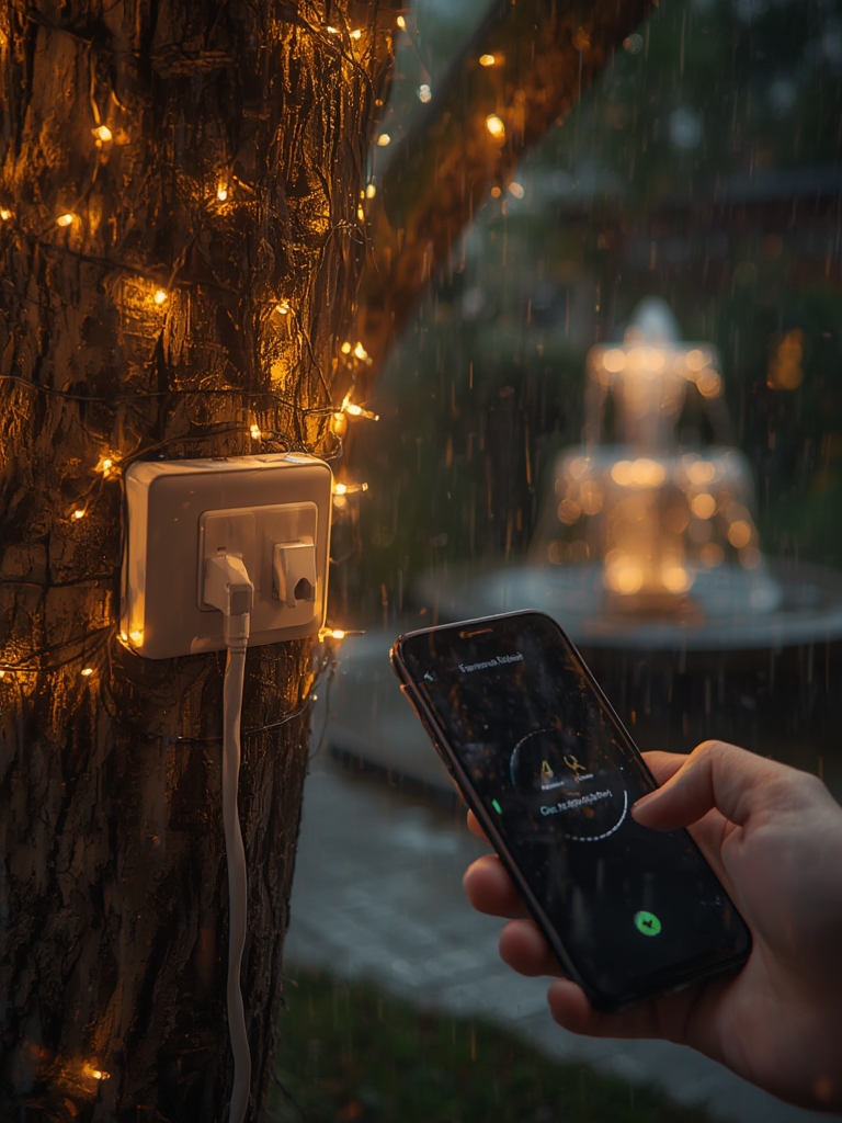 outdoor plug in action