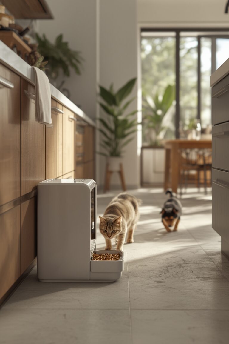 smart pet feeder wifi amazon