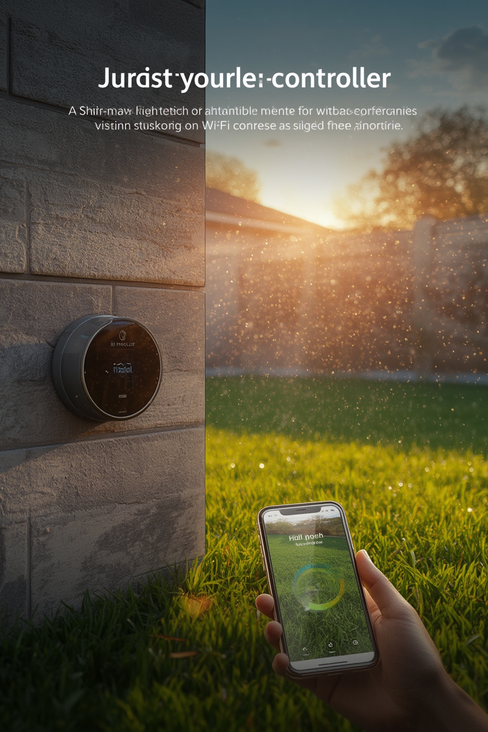 smart sprinkler controller wifi - Illustration 1
