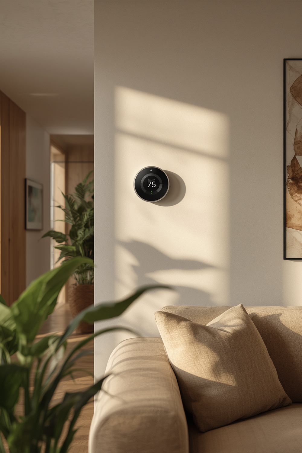 smart thermostat for home - Illustration 1