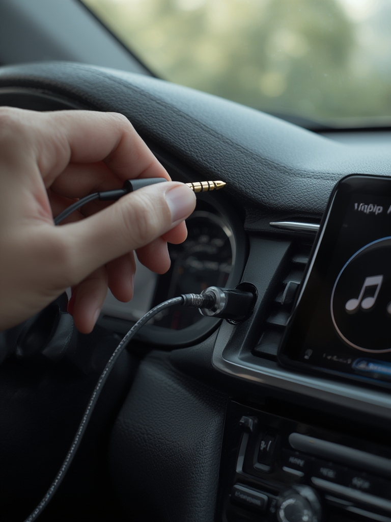 audio cable in action