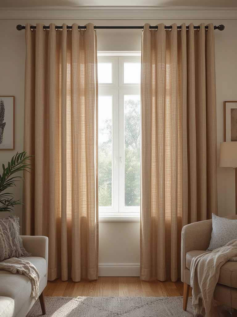 blackout curtains in action