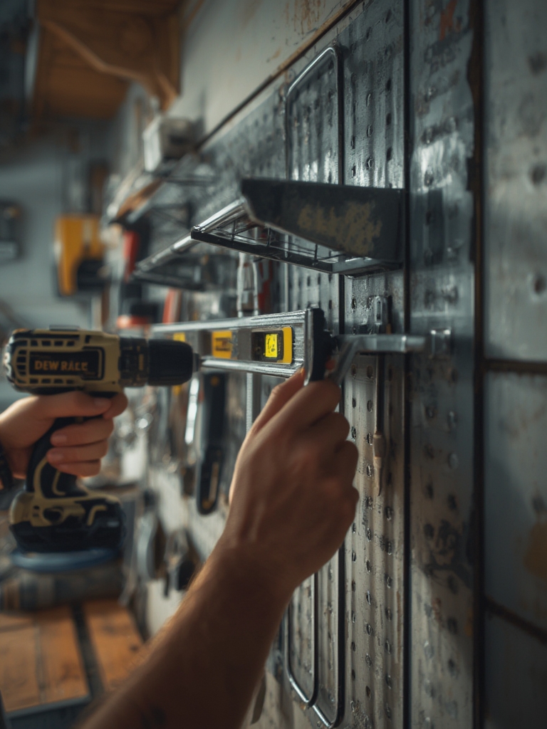 tool organizer wall rack - Illustration 2