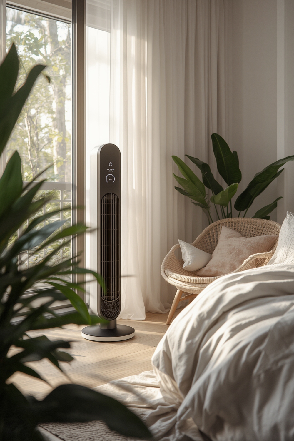 tower fan product view