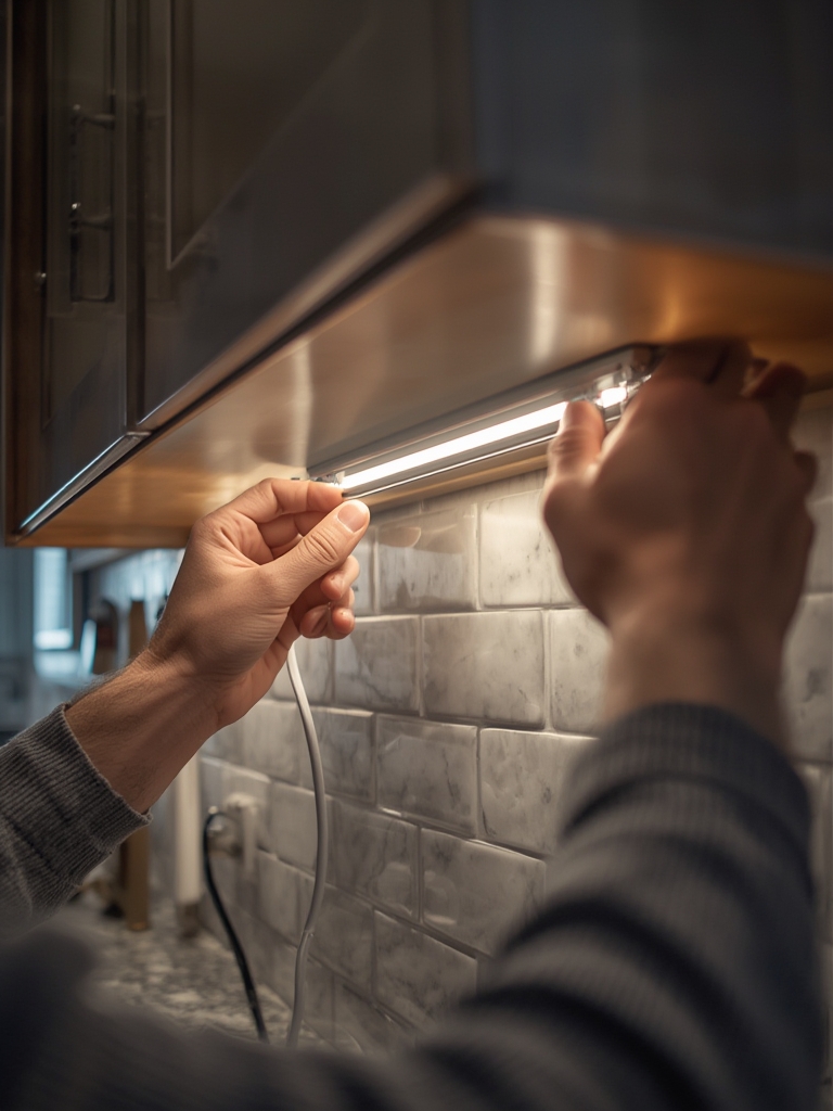 under cabinet lighting kitchen - Illustration 3