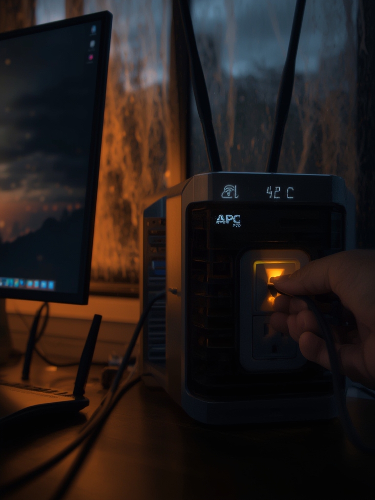 UPS Battery in action