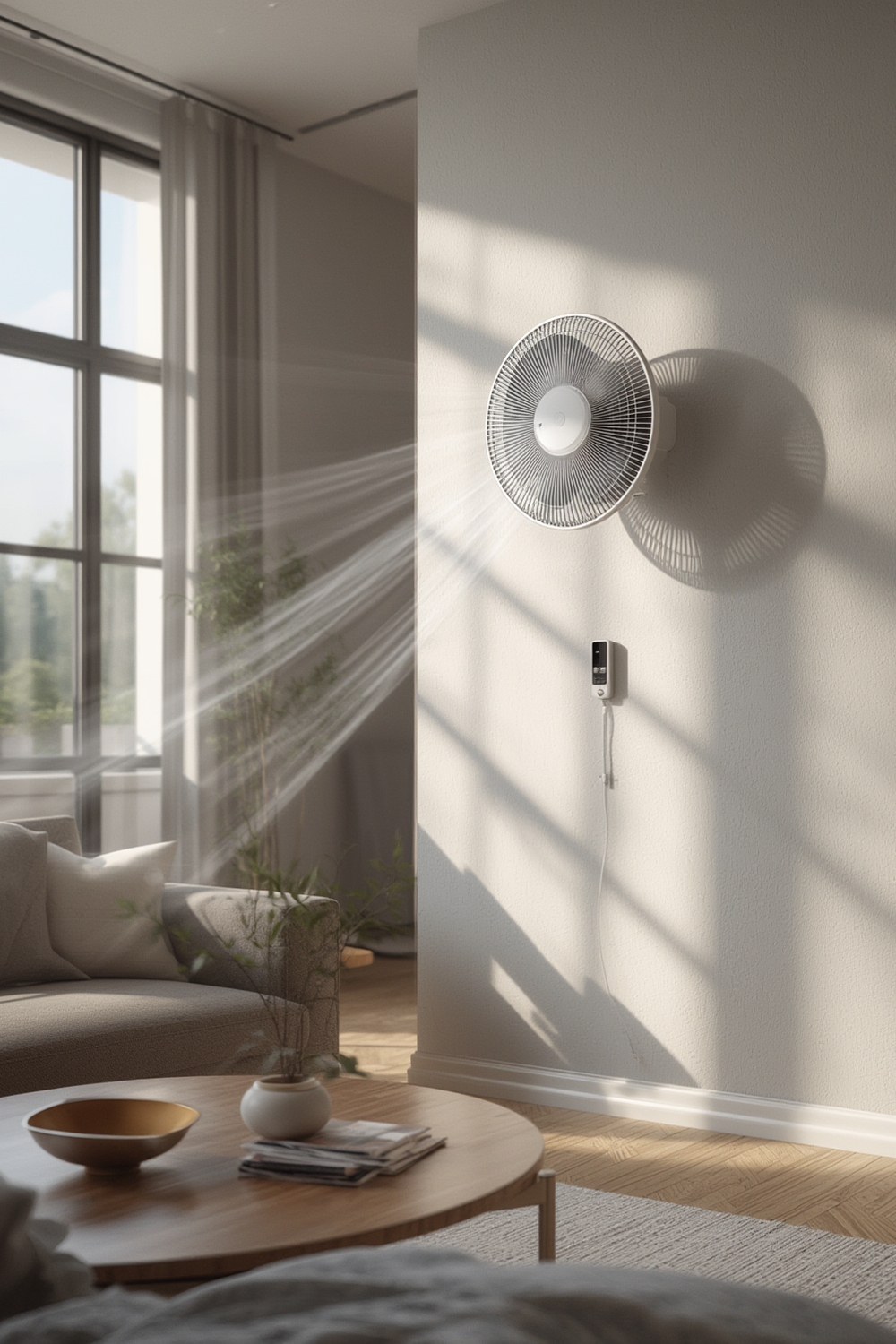 wall fan product view