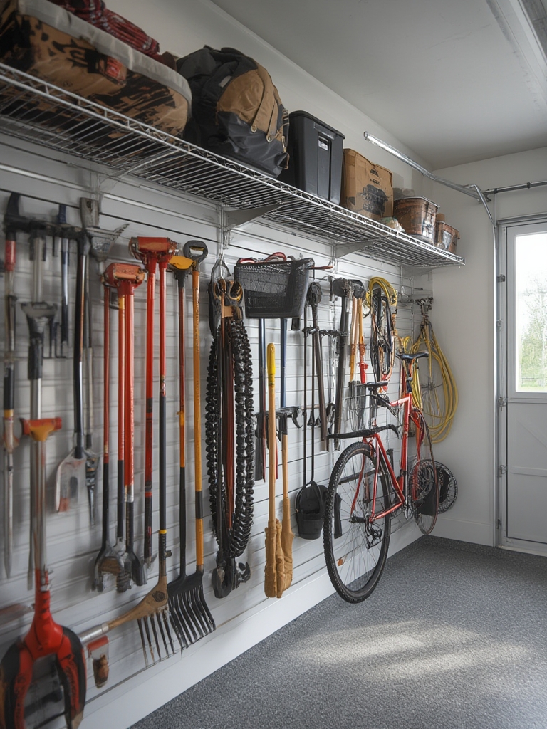 garage storage in action