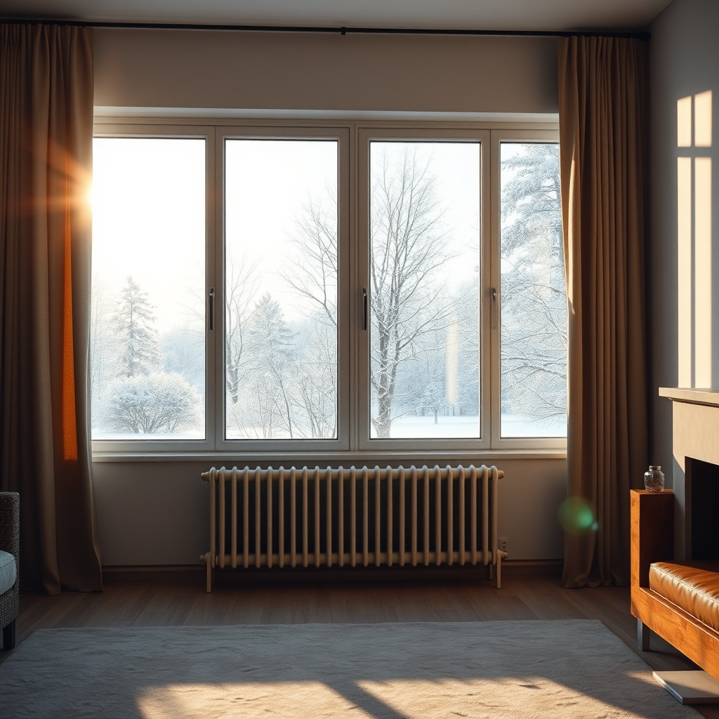 window insulation kit for winter - Illustration 1