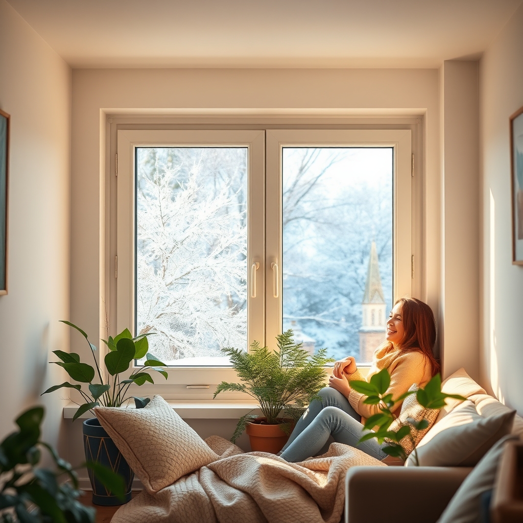 window insulation kit for winter - Illustration 2