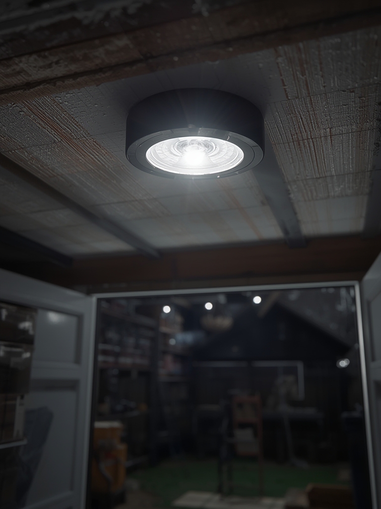 motion light in action