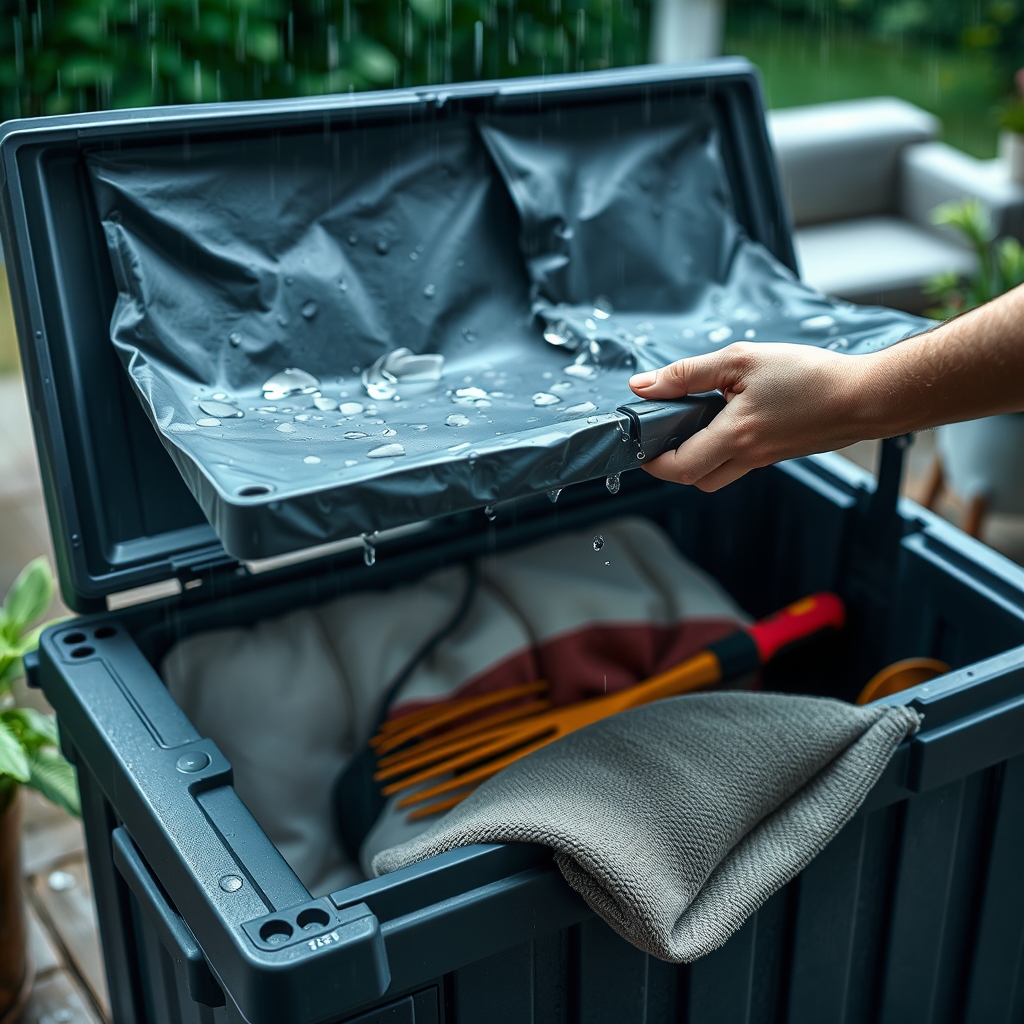 outdoor storage box waterproof - Illustration 3