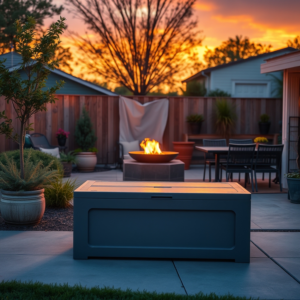 outdoor storage box waterproof - Illustration 2